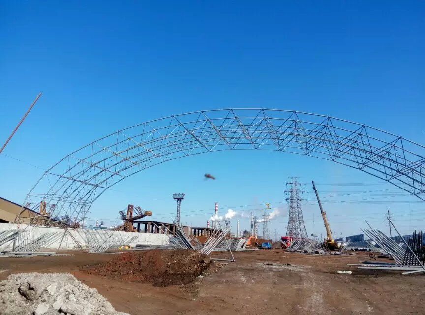 溫嶺葫蘆島熱電廠網架