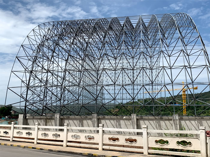 大同山寨礦儲煤棚網架