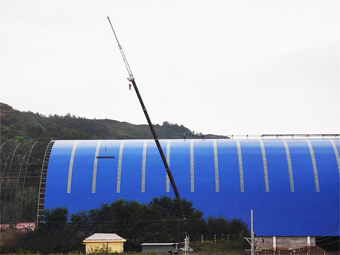 溫嶺煤棚網架工程